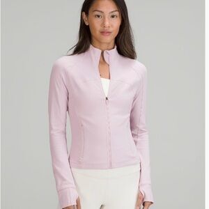 NWT Lululemon Cropped Define Jacket *Nulu Pink Peony sz 14